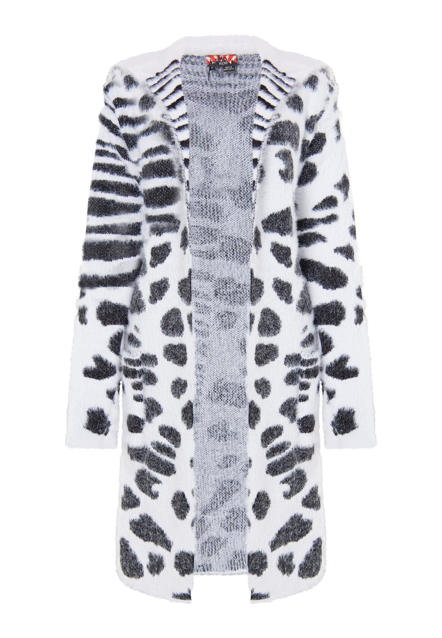 myMo ROCKS damski sweter dzianinowy