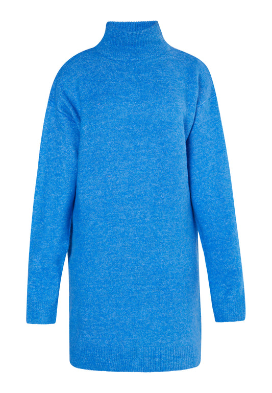 myMo Damen Strick Kleid