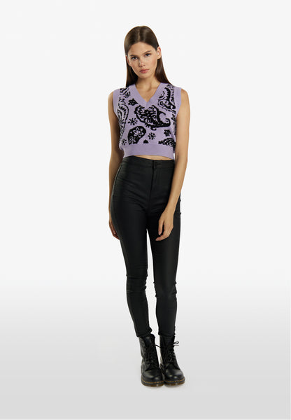 myMo ROCKS damski sweter bez rękawów