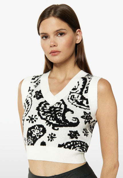 myMo ROCKS Women's Knit Sweater Vest