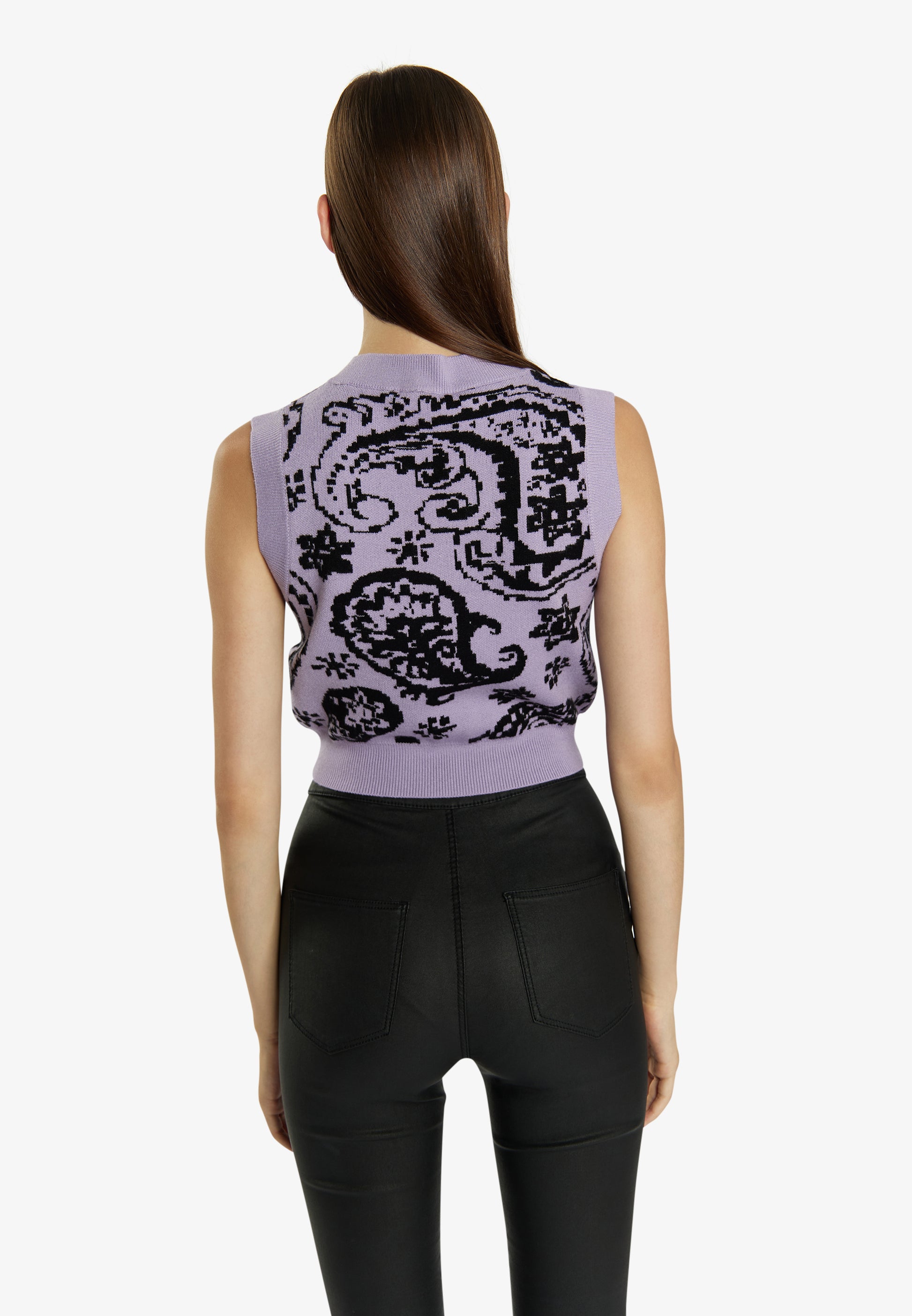 myMo ROCKS damski sweter bez rękawów