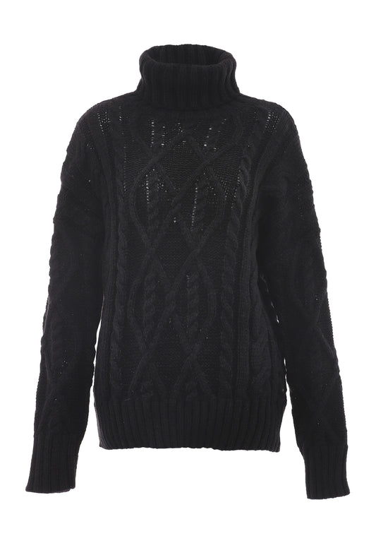 myMo damski sweter z golfem