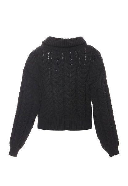 myMo Damen Strickjacke