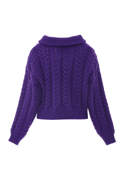 myMo Damen Strickjacke