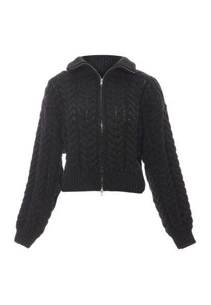 myMo Damen Strickjacke