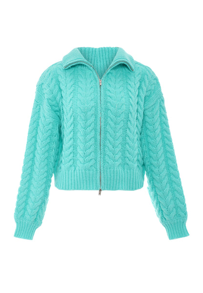 myMo Damen Strickjacke