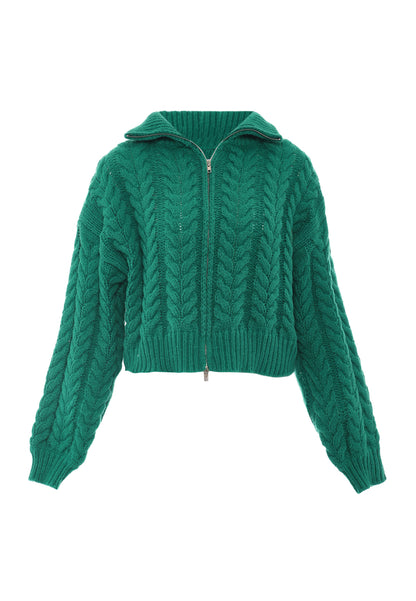 myMo Damen Strickjacke