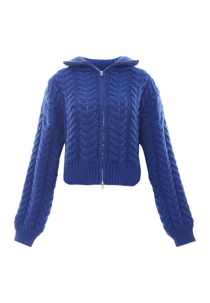 myMo Damen Strickjacke