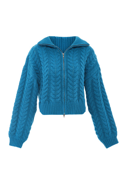myMo Damen Strickjacke