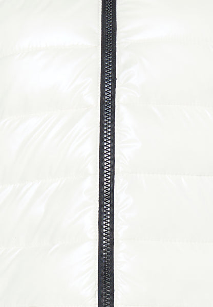 myMo Damen Glänzende Steppjacke