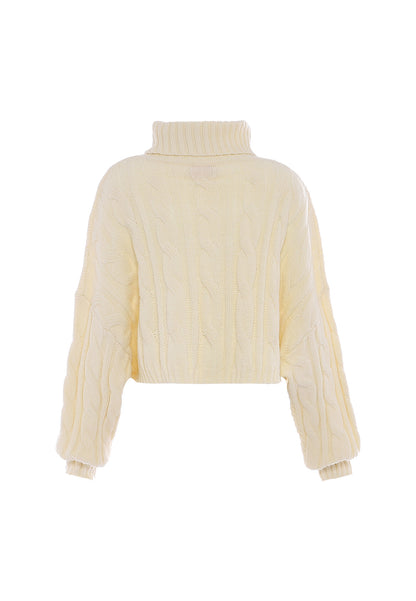 myMo damski sweter z golfem