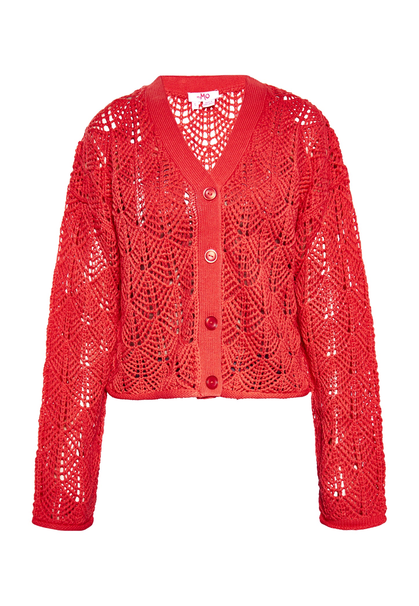 myMo Damen Strickjacke