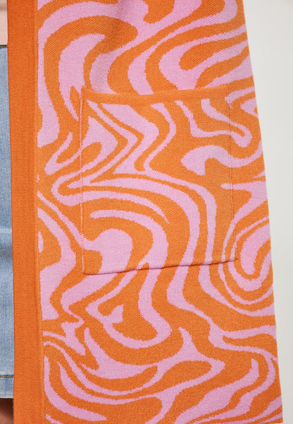 myMo Damen Strickjacke