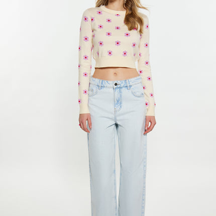 Collection image for: Pullover mit Blumenmuster