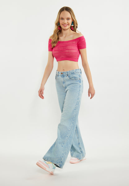 myMo Damen Crop Top
