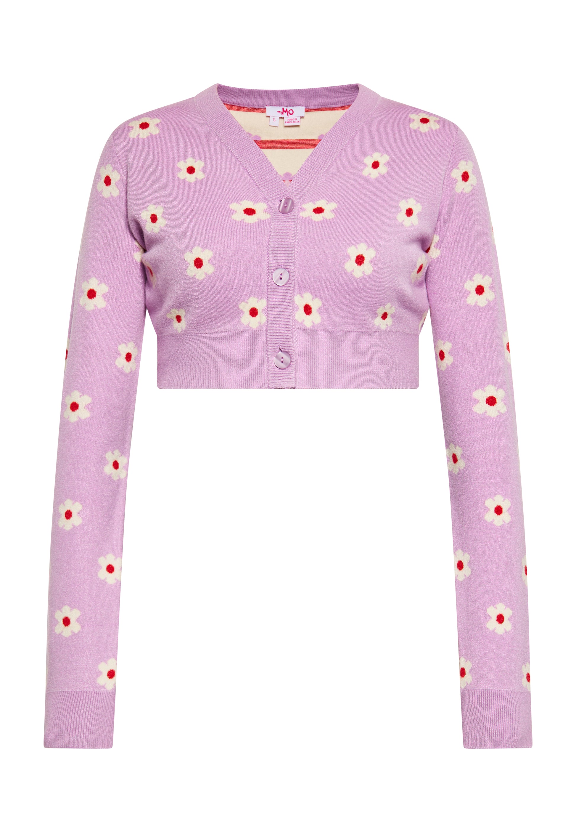 myMo Damen Strickjacke