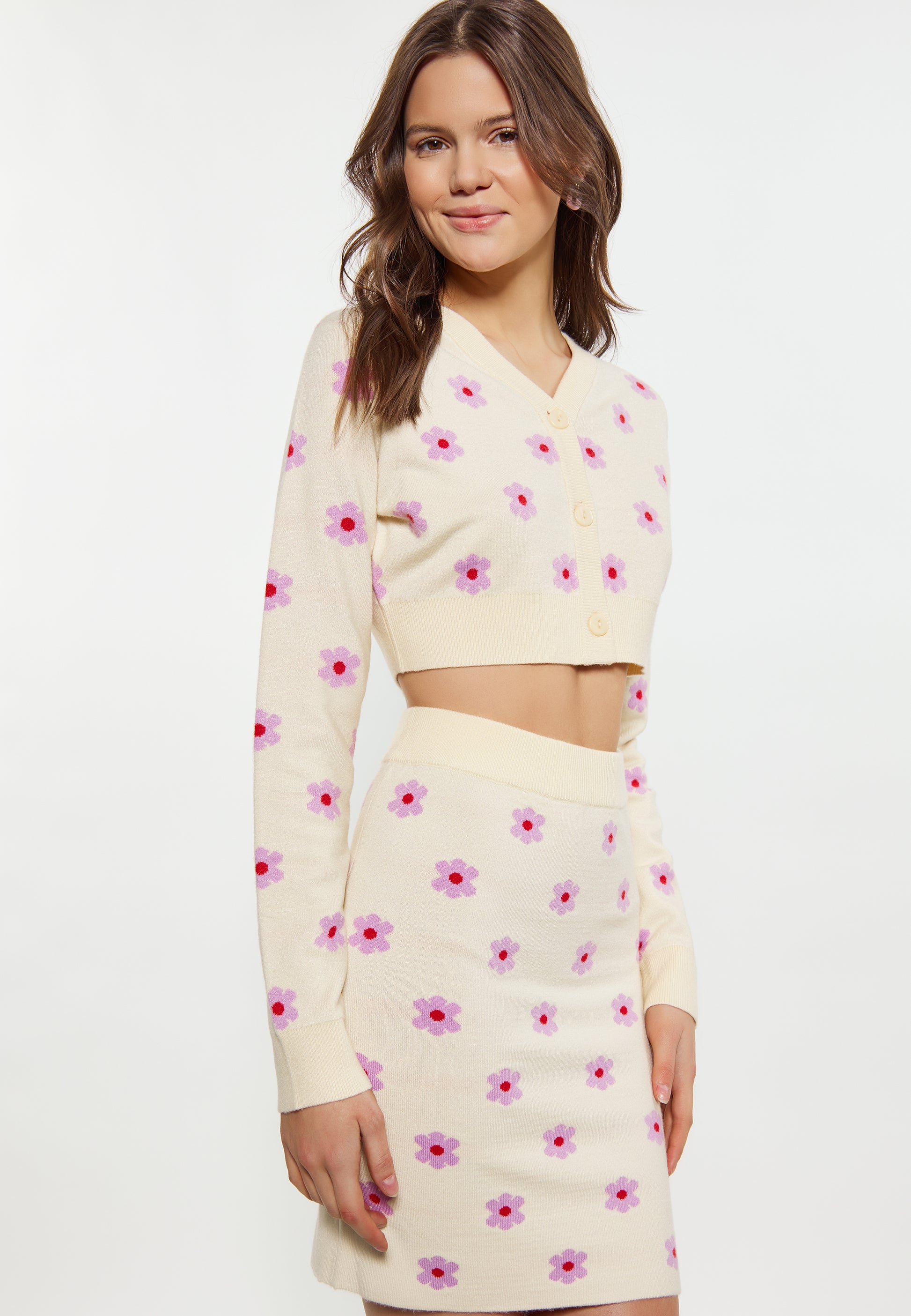 myMo Damen Strickjacke