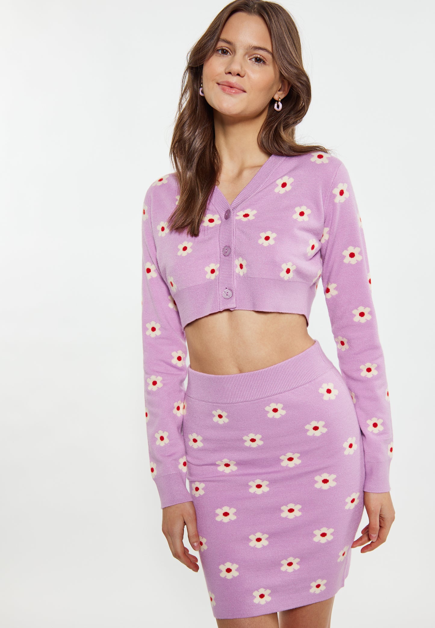 myMo Damen Strickjacke