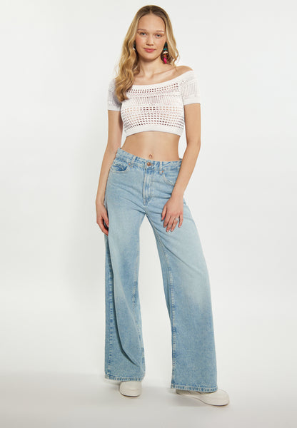 myMo Damen Crop Top