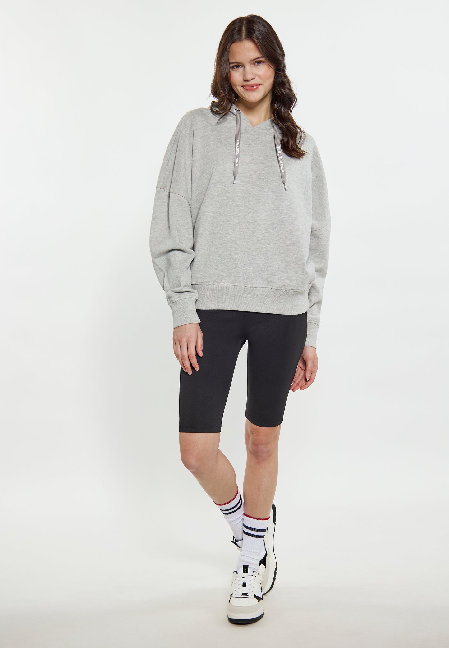myMo Damen Kapuzenpullover