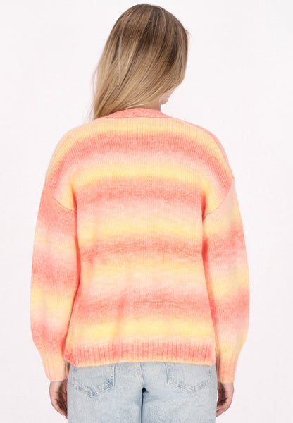 myMo Damen Strickjacke