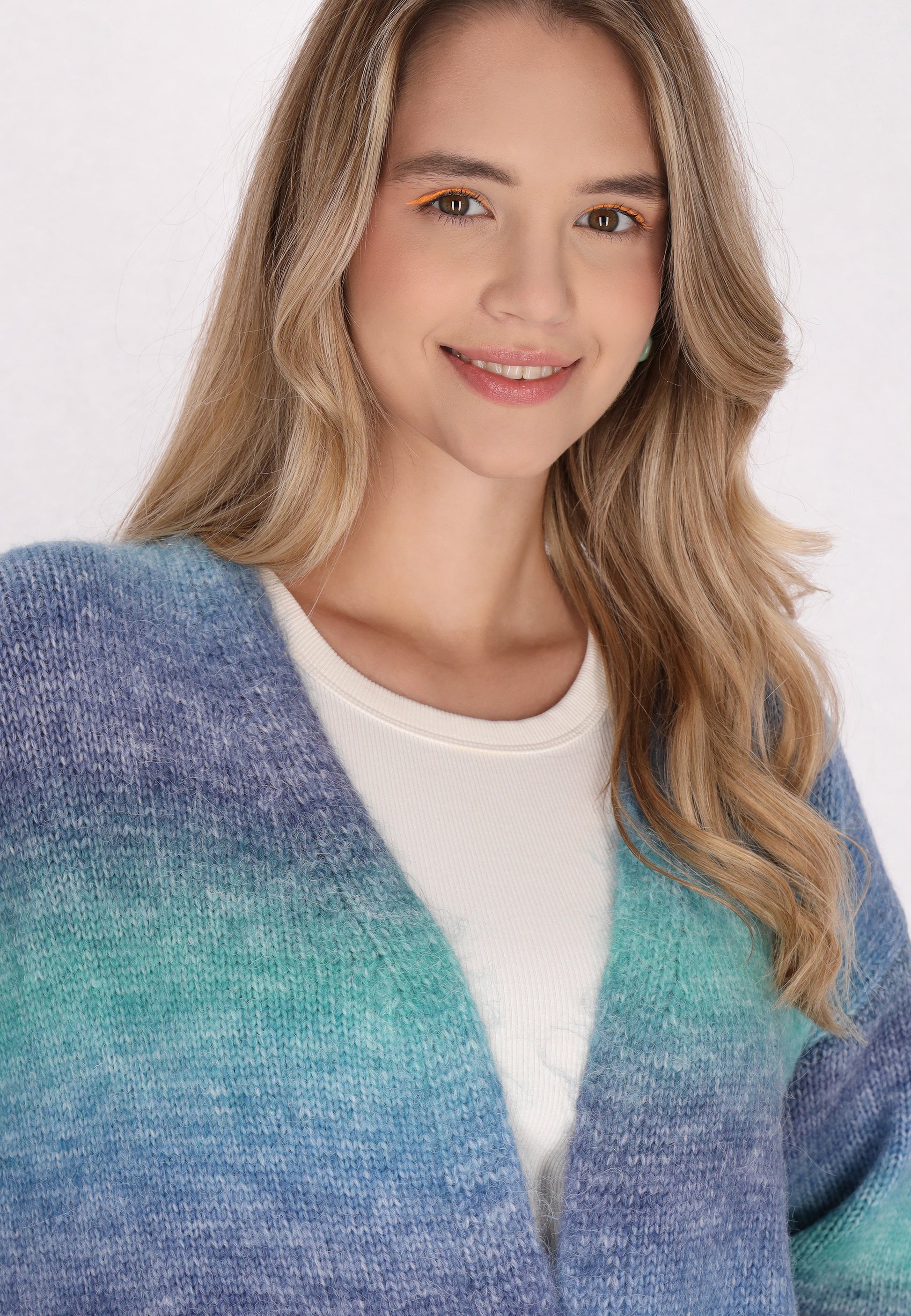 myMo Damen Strickjacke