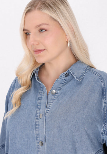 myMo Damen Plus Size Kleid