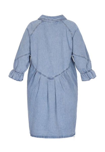 myMo Damen Plus Size Kleid