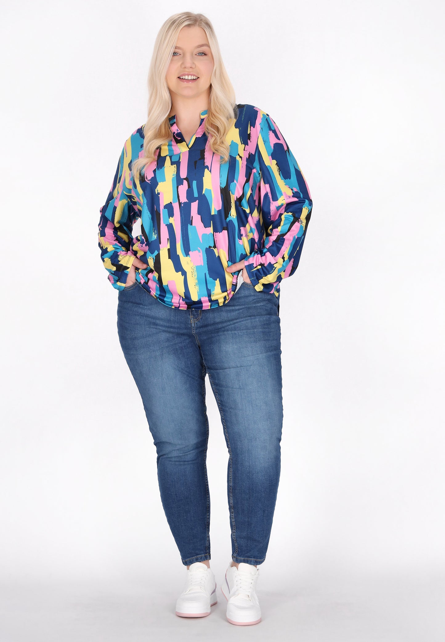 myMo Women's Plus Size Blouse