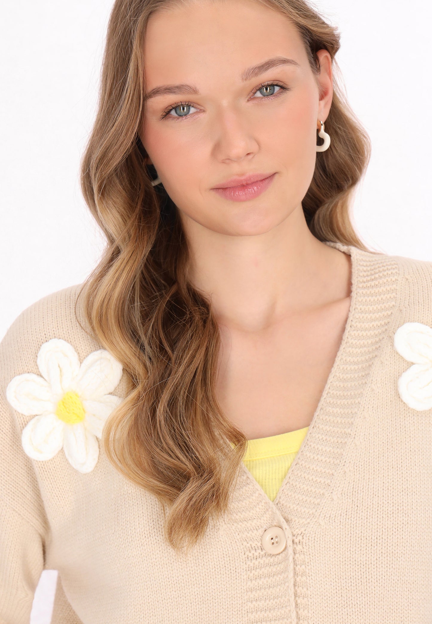 myMo Damen Strickjacke