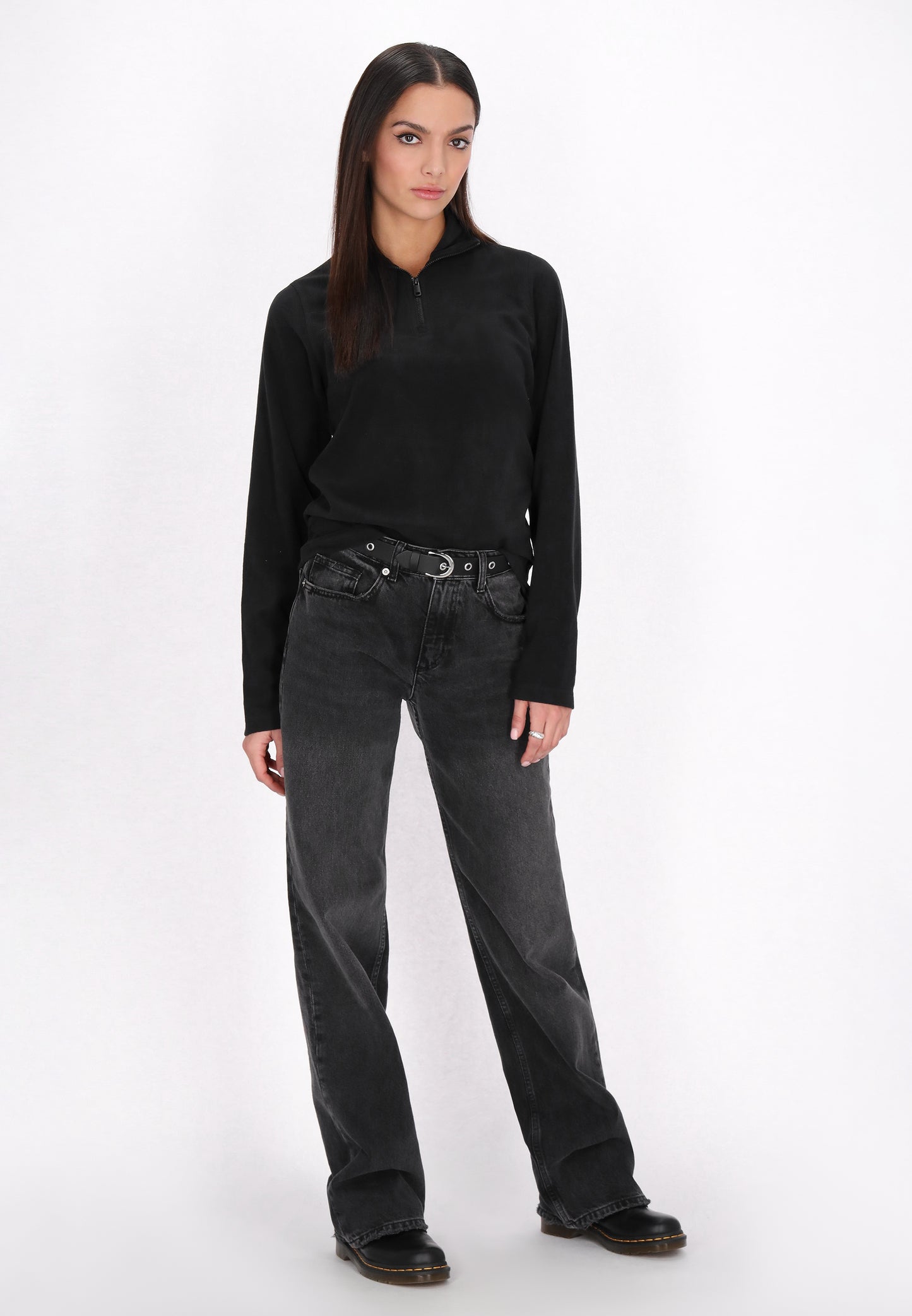 myMo ROCKS Damen Fleece-Pullover