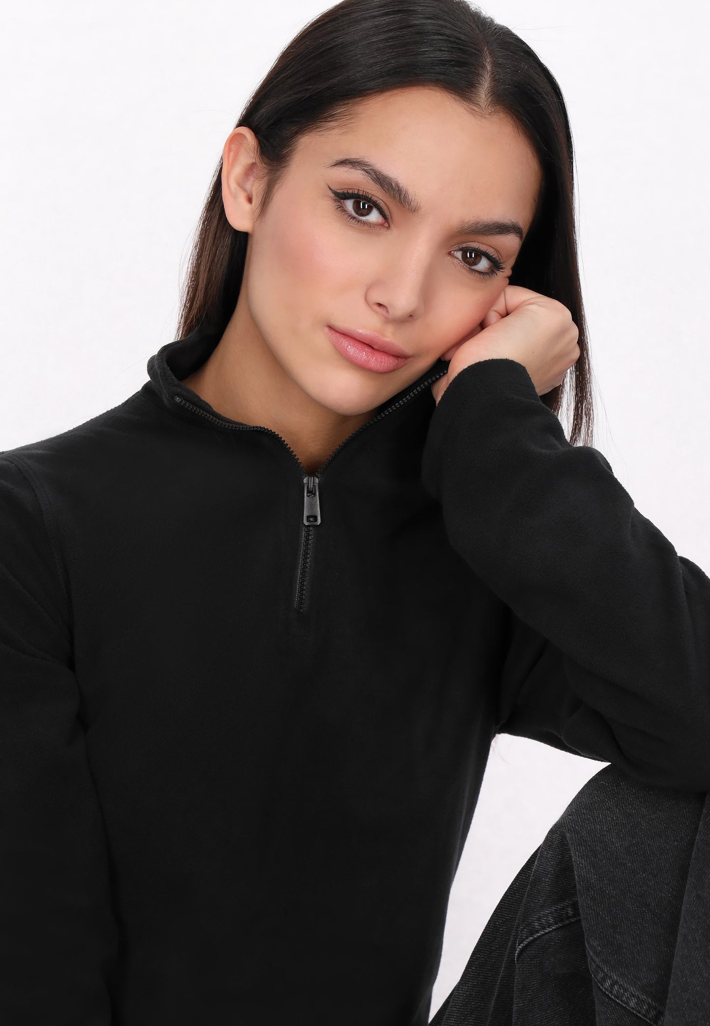 myMo ROCKS Damen Fleece-Pullover