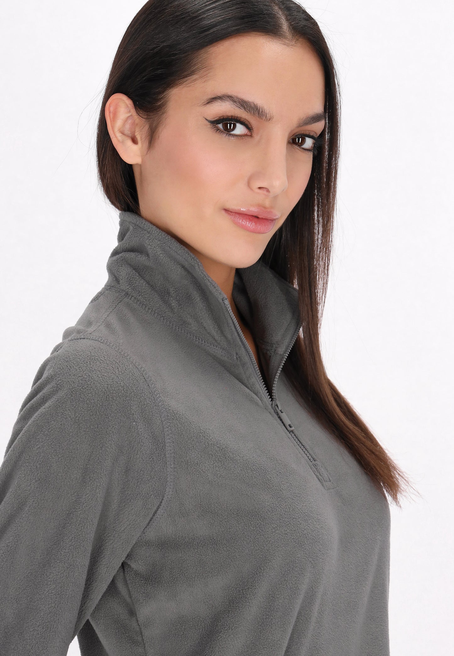 myMo ROCKS Damen Fleece-Pullover