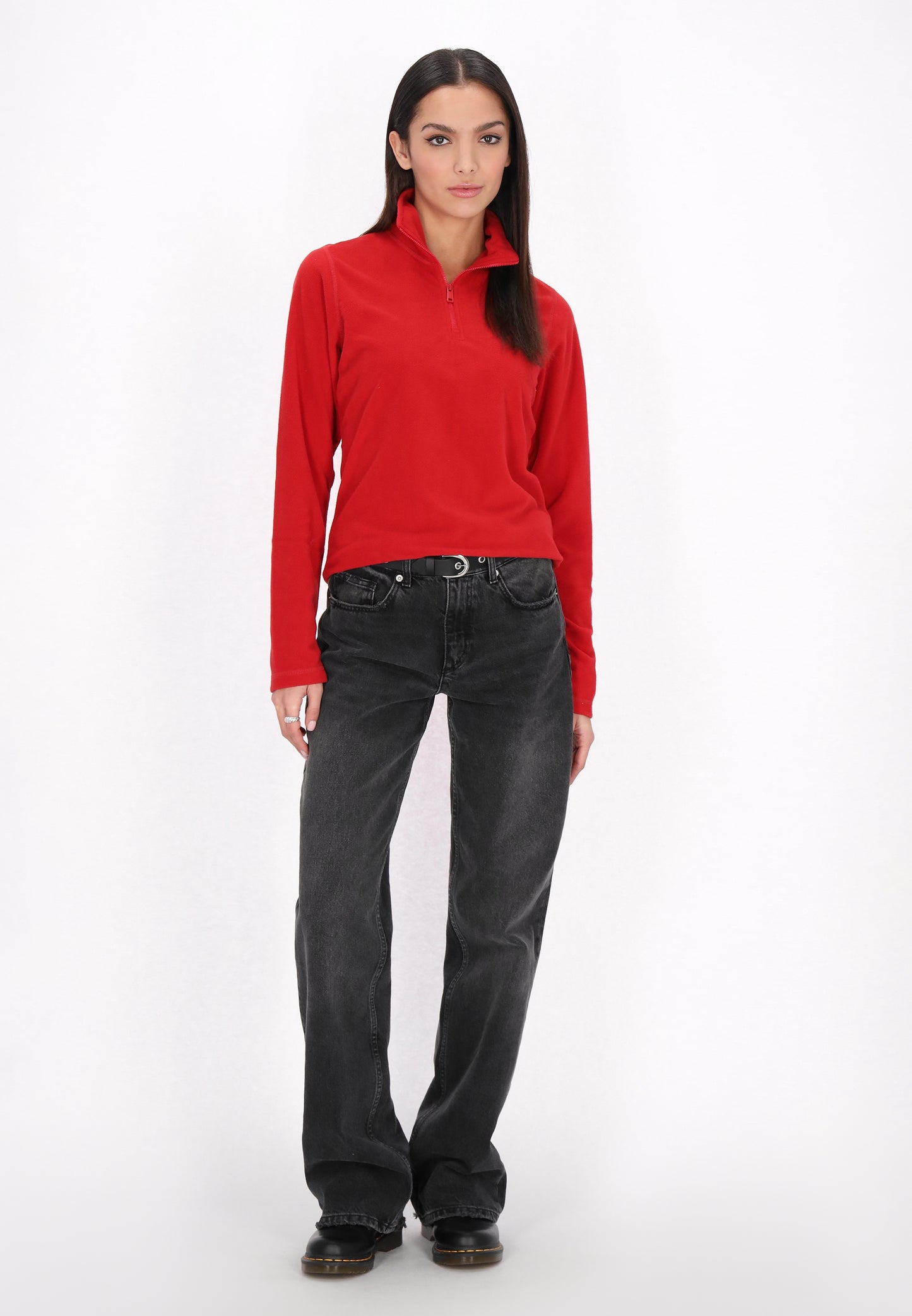 myMo ROCKS Damen Fleece-Pullover