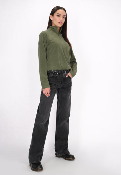 myMo ROCKS Damen Fleece-Pullover