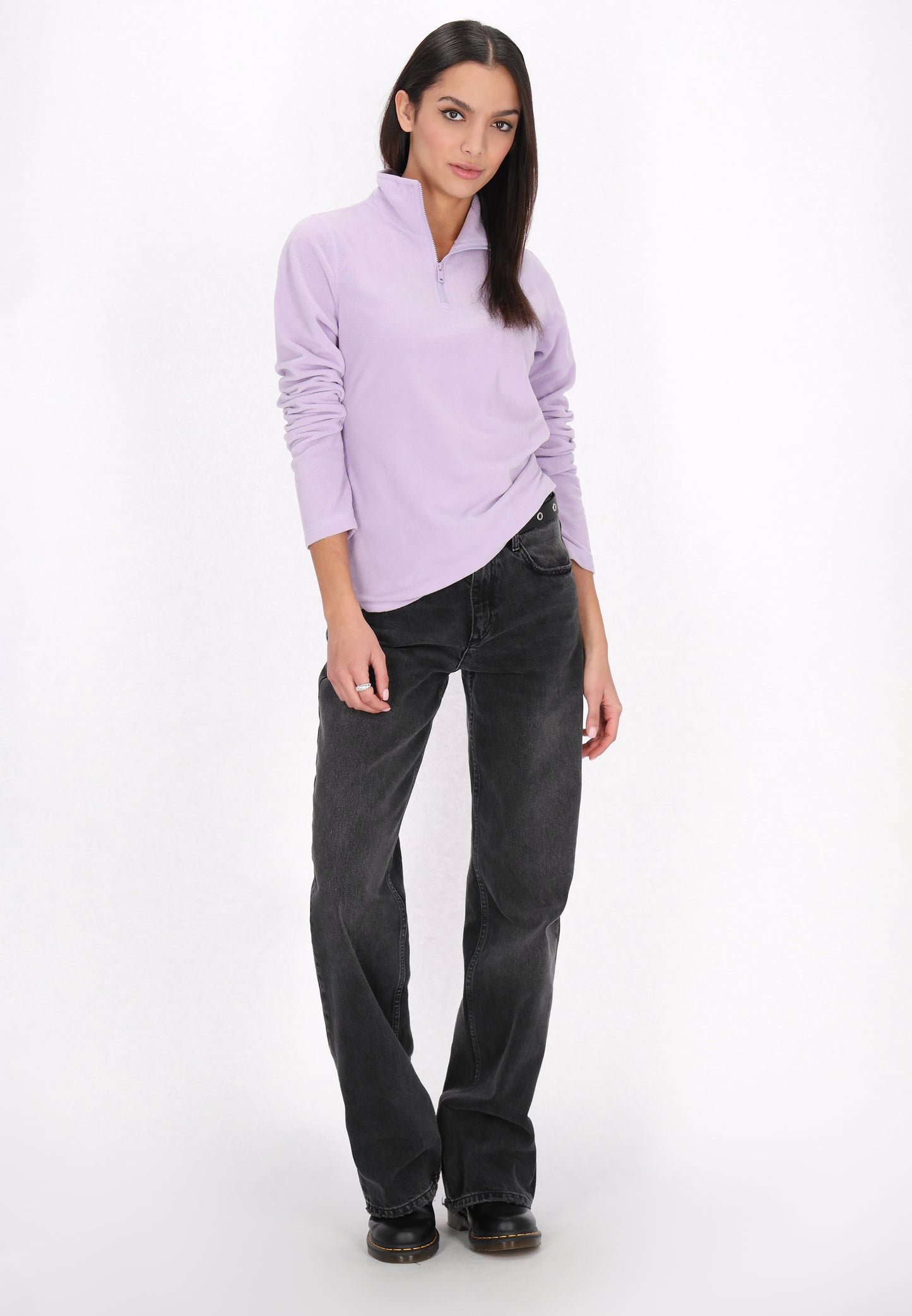 myMo ROCKS Damen Fleece-Pullover