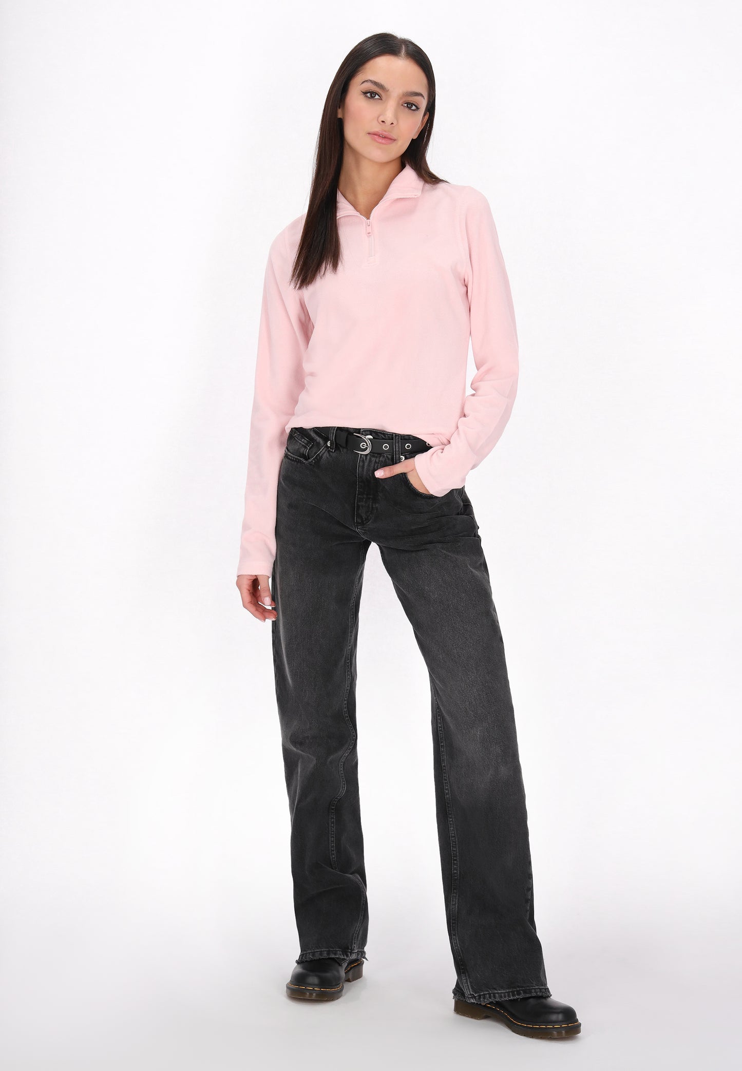 myMo ROCKS Damen Fleece-Pullover