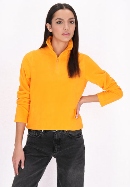 myMo ROCKS Damen Fleece-Pullover