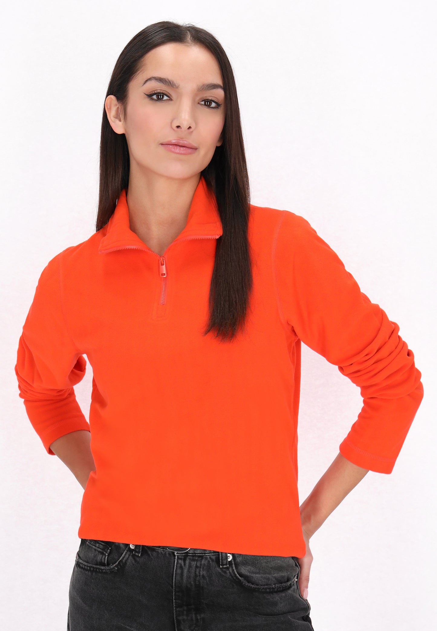 myMo ROCKS Damen Fleece-Pullover