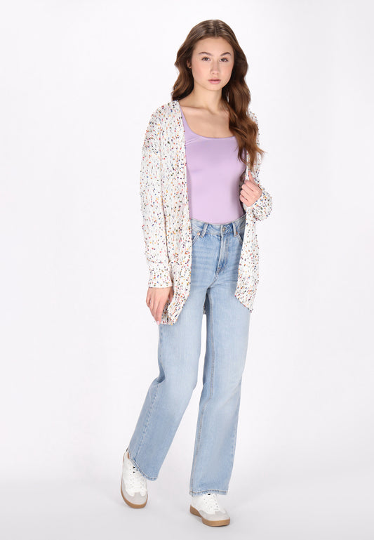 myMo Damen Strickjacke