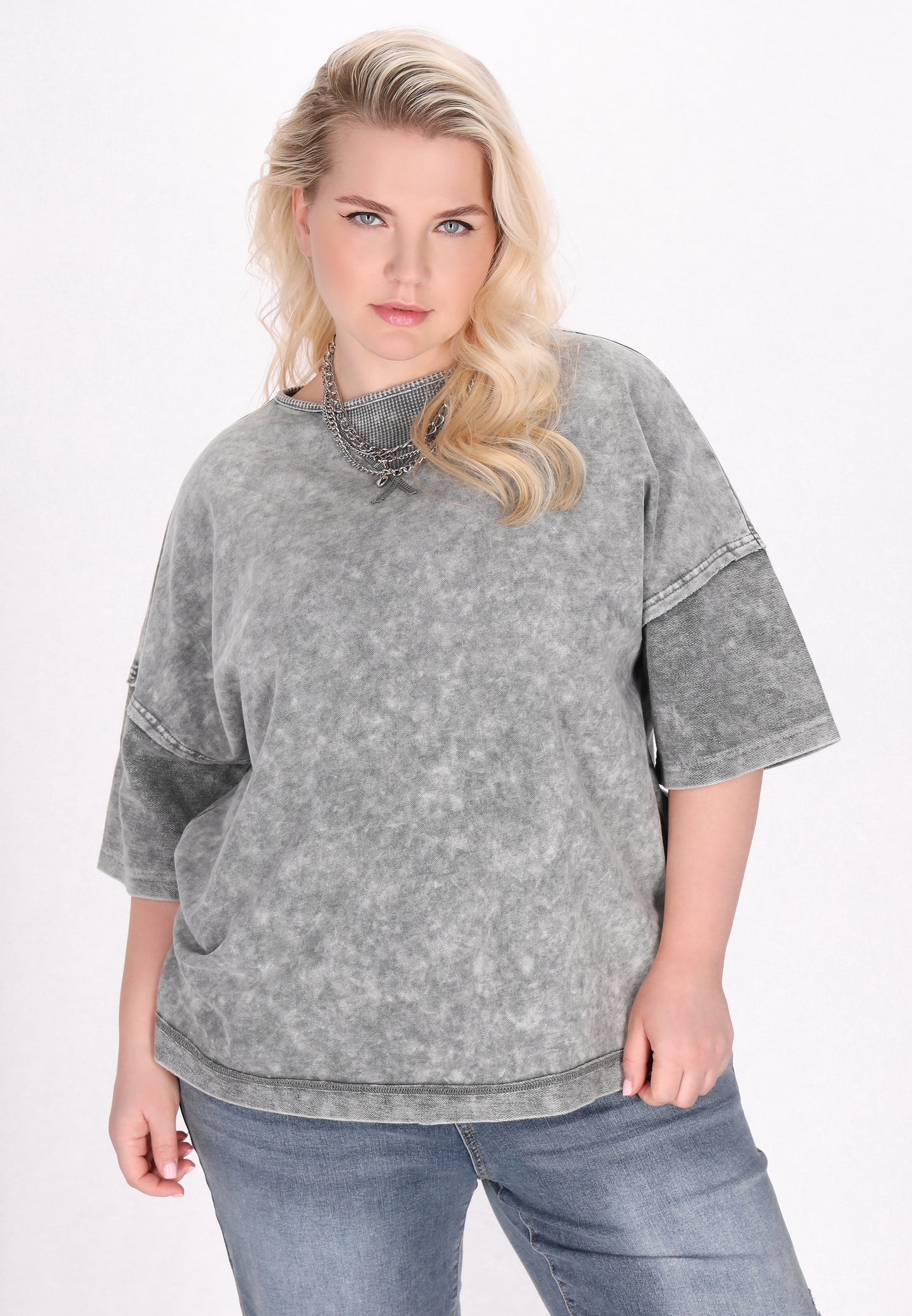 myMo ROCKS damska koszulka damska plus size