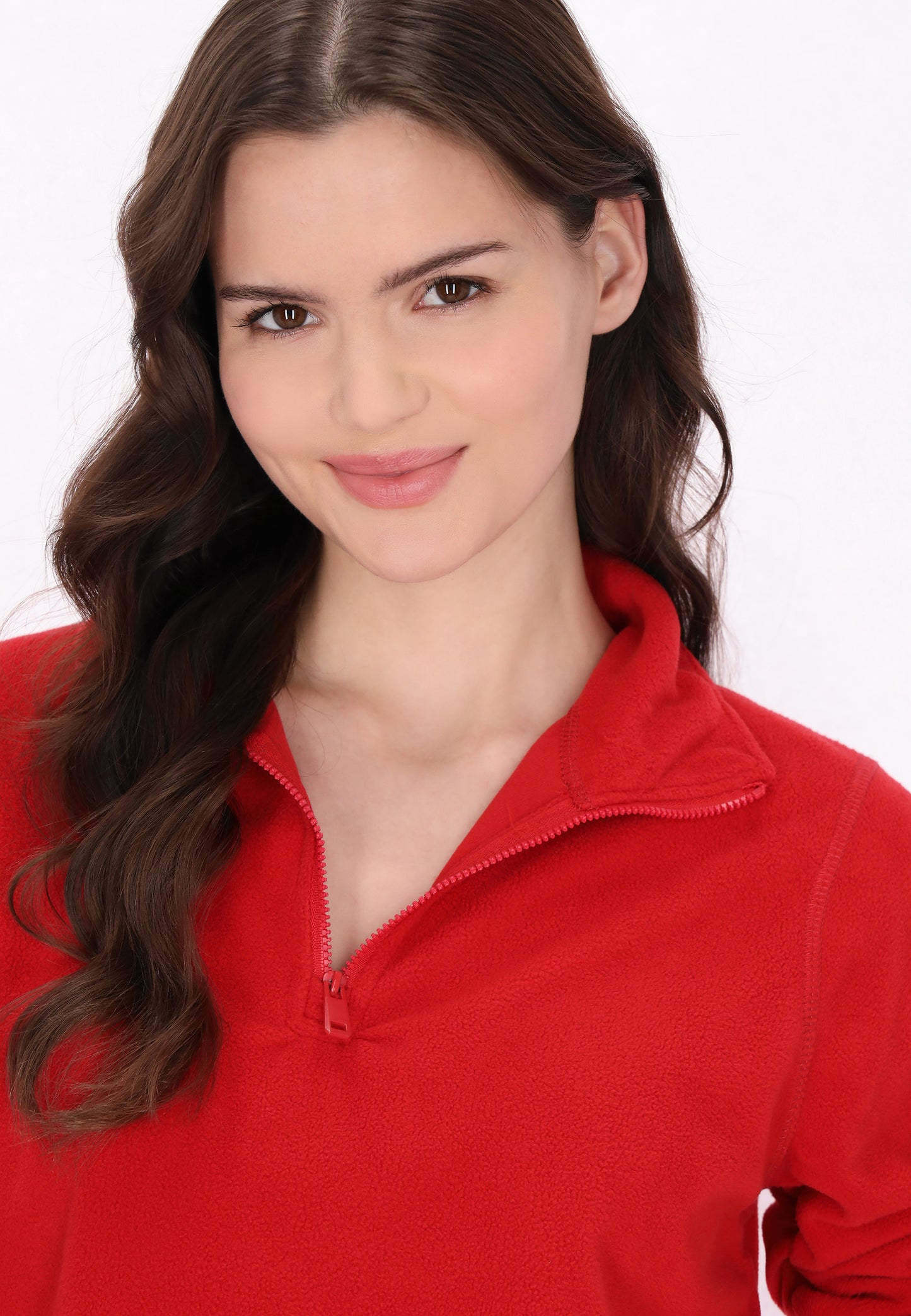 myMo Damen Fleecepullover