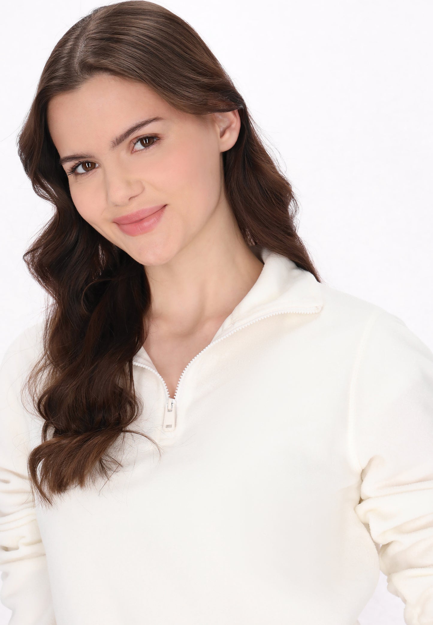 myMo Damen Fleecepullover