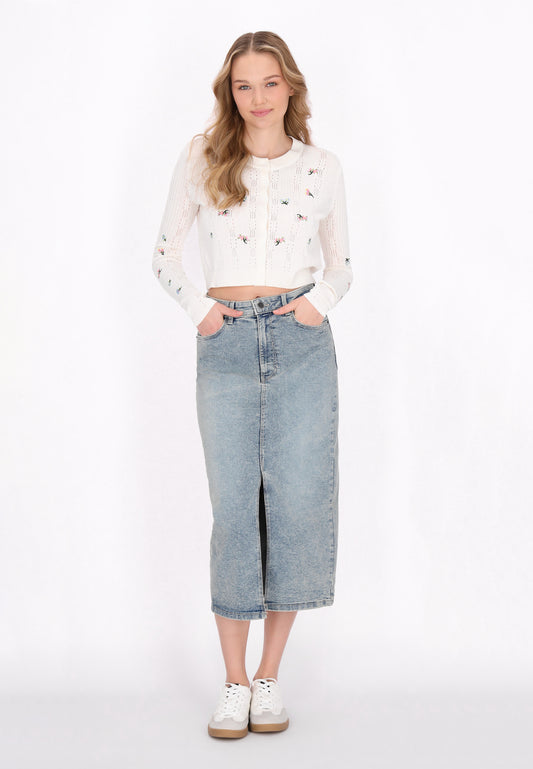 myMo Damen Strickjacke