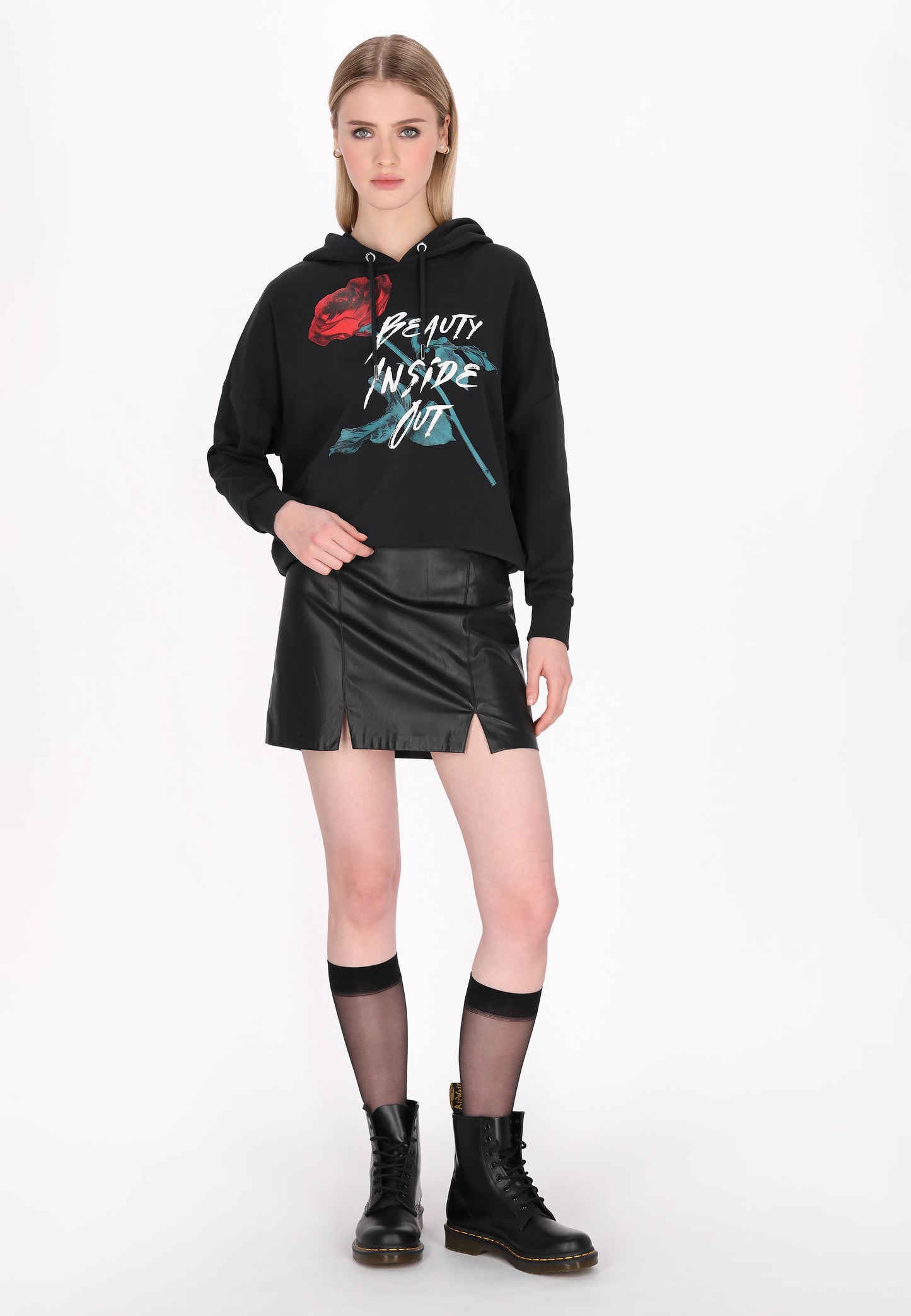 myMo ROCKS damska bluza z kapturem