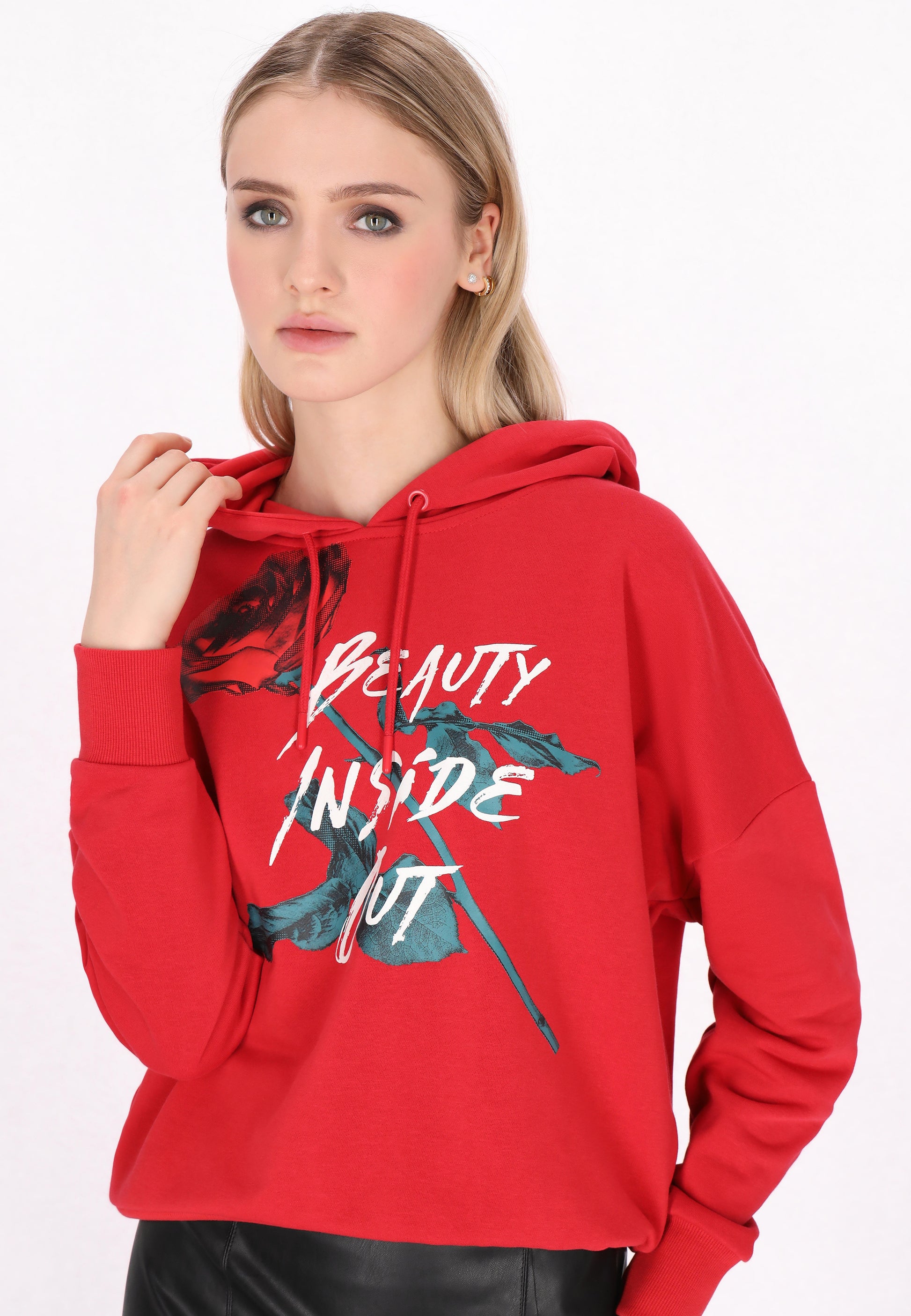 myMo ROCKS damska bluza z kapturem