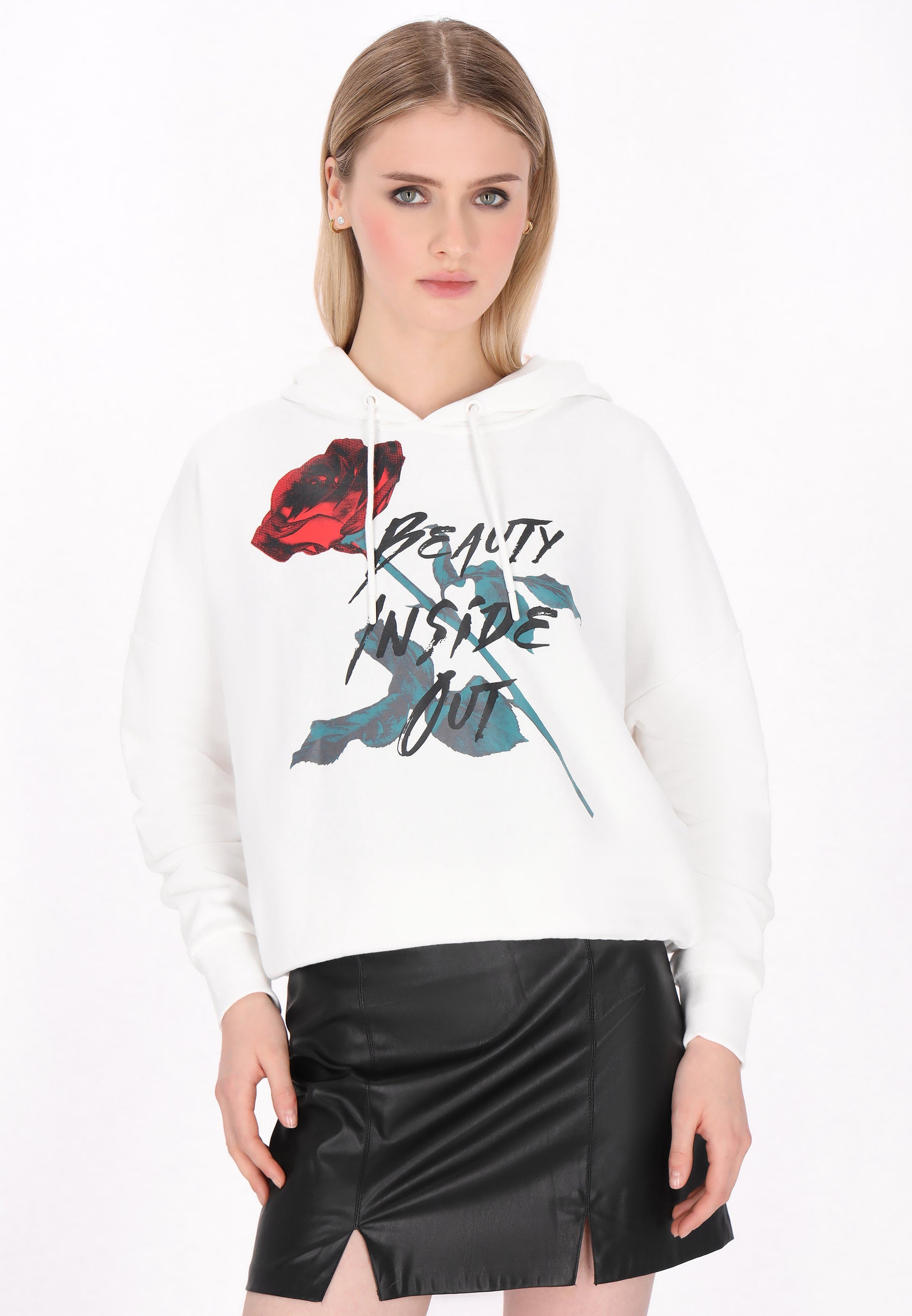 myMo ROCKS damska bluza z kapturem