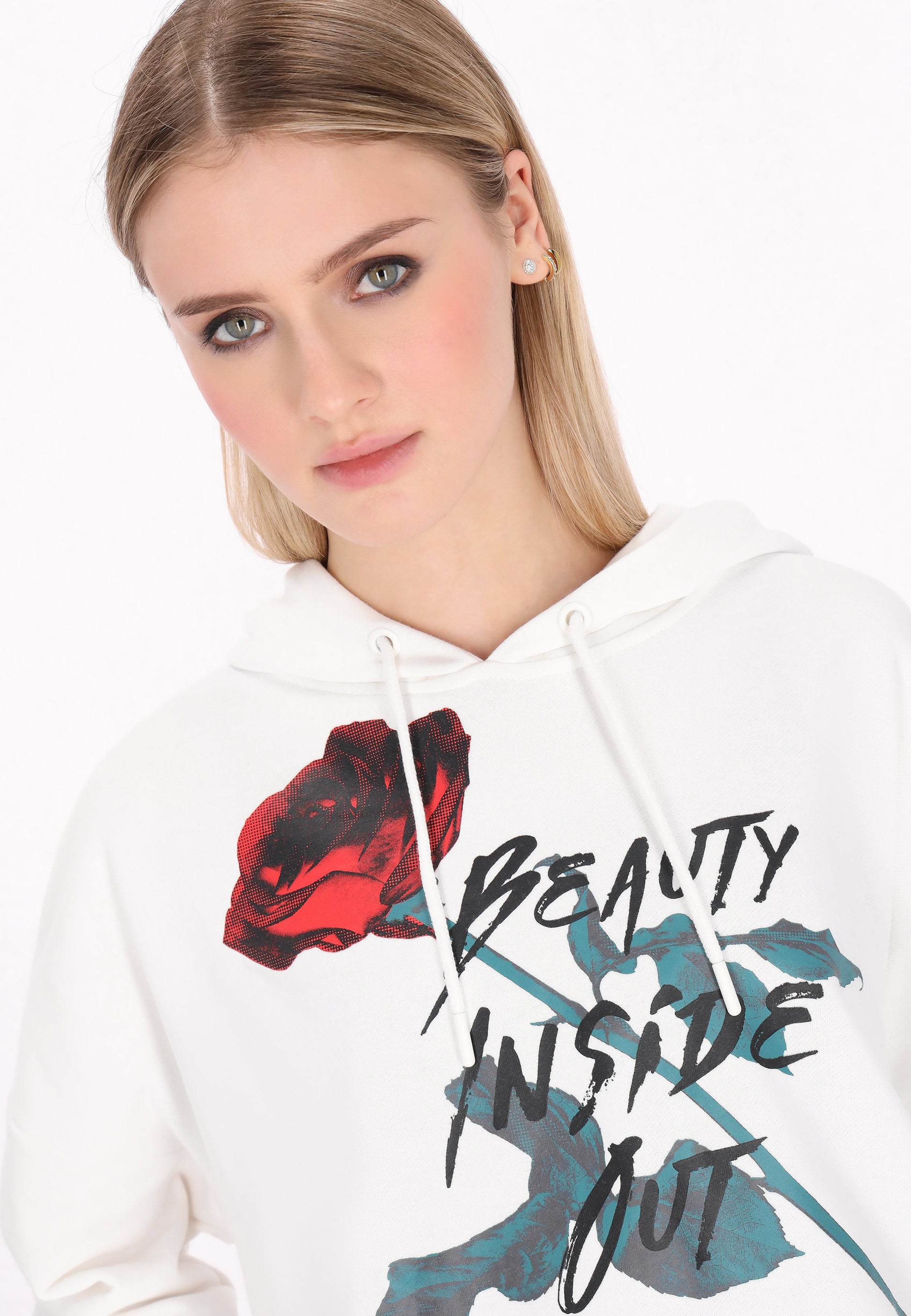 myMo ROCKS damska bluza z kapturem