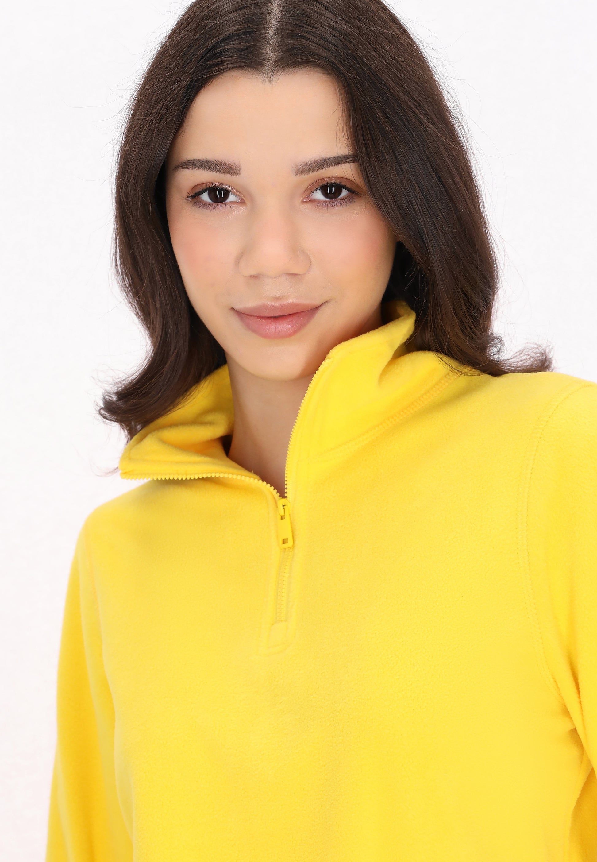 myMo Damen Fleecepullover