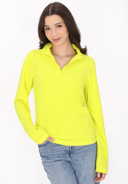 myMo Damen Fleecepullover